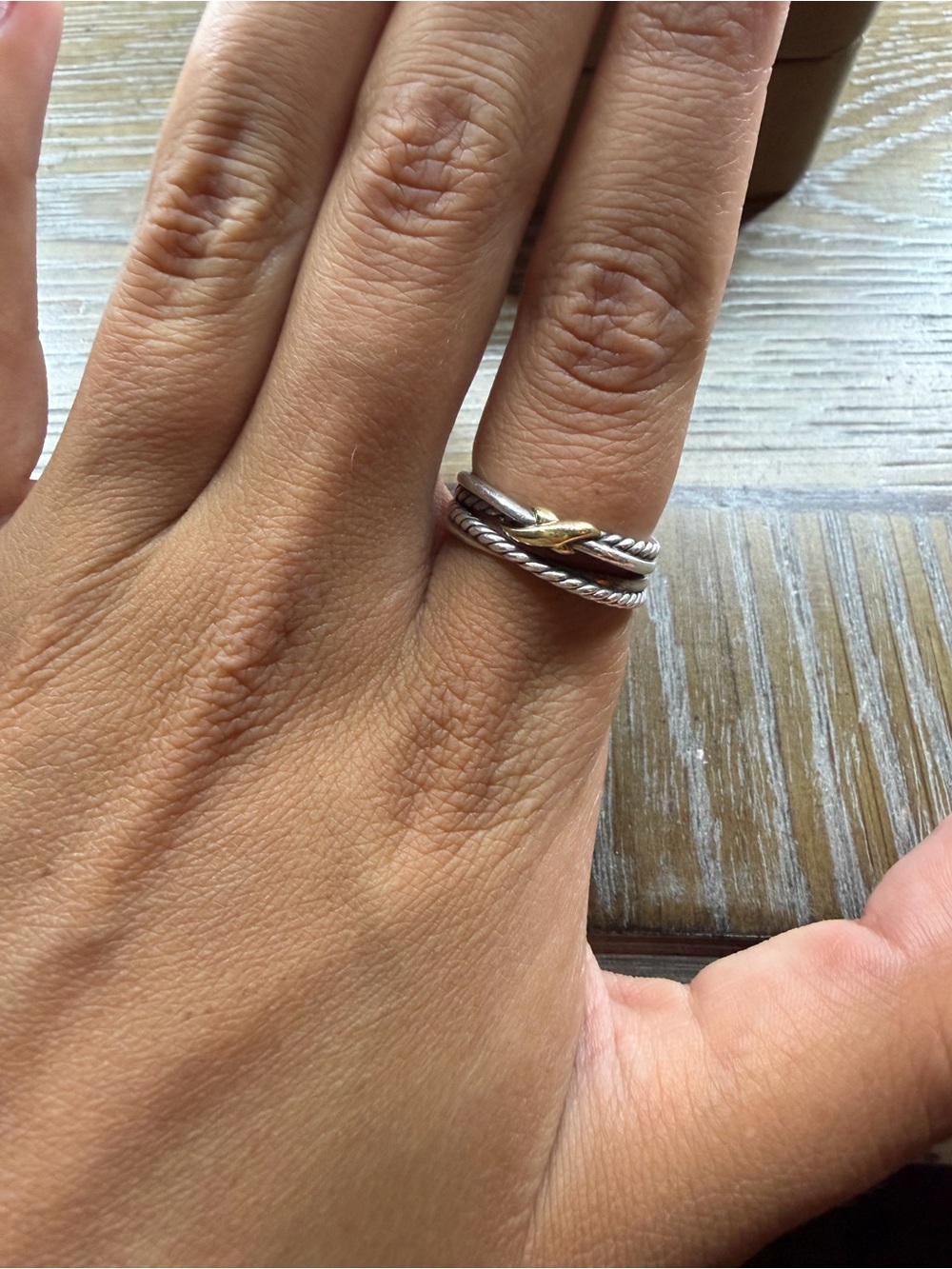 David Yurman X Crossover Band Ring